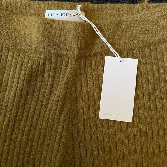 NWT Ulla Johnson Rochelle Merino Wool & Cashmere Pants in Saguaro Medium - Picture 4 of 10